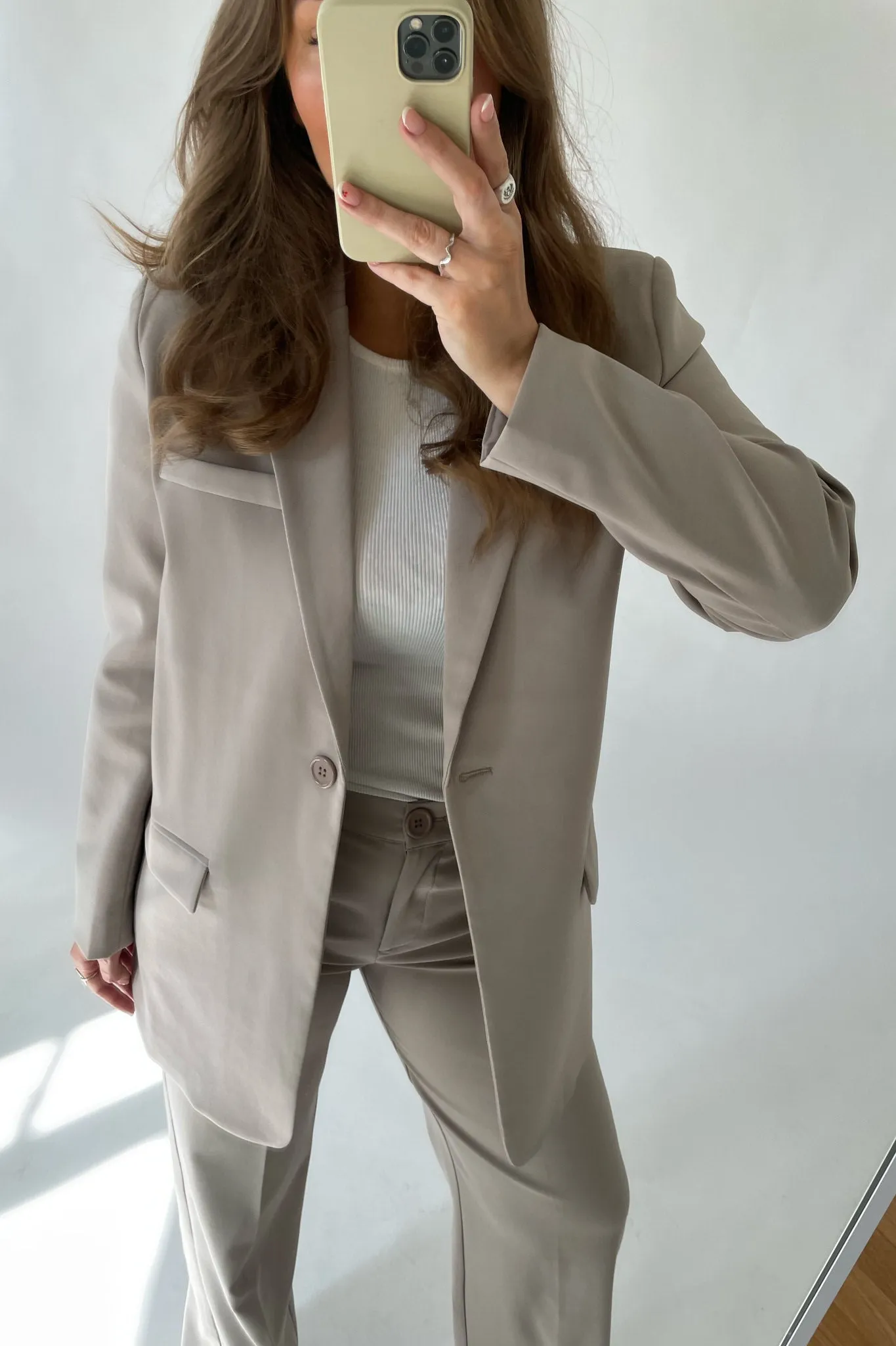 SelmaIC Blazer - Lys Beige