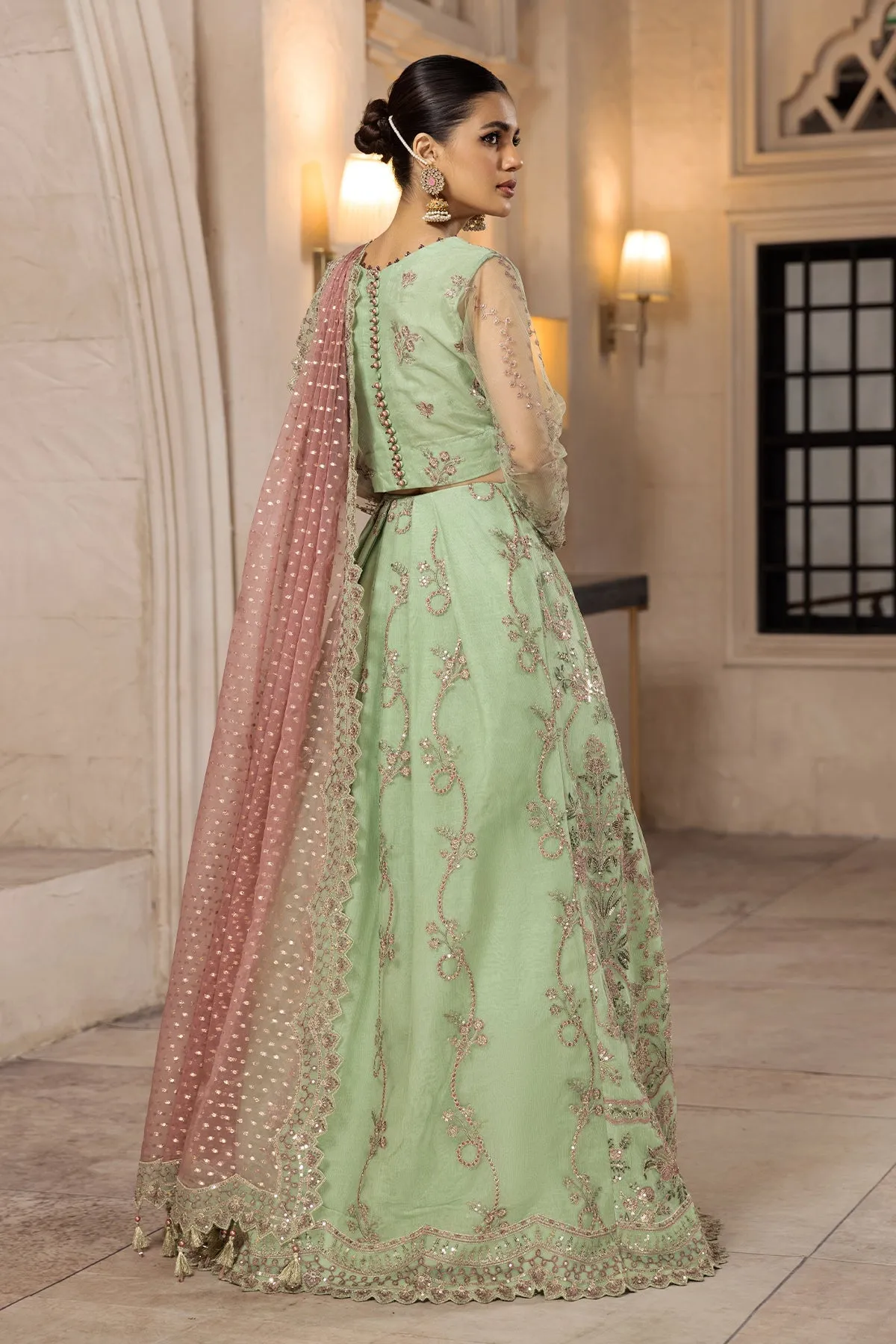 Serin  | Alizeh Fashion Muhtesem Festive Collection 2022 | Unstitched Embroidered Chiffon Suits