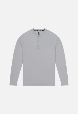 Seven Senses Henley Slate LS (Final Sale)