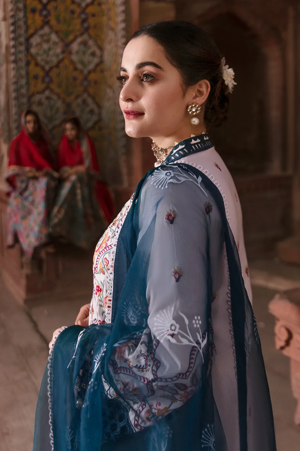 Shahbano | Afrozeh Shabnami Festive Lawn Collection 2022 | Unstitched Embroidered Lawn Suits
