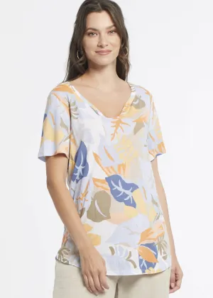 Short Sleeve Henley Top