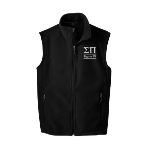 Sigma Pi Fleece Vest
