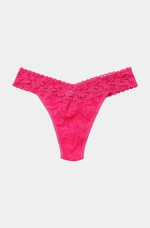 Signature Lace Original Rise Thong
