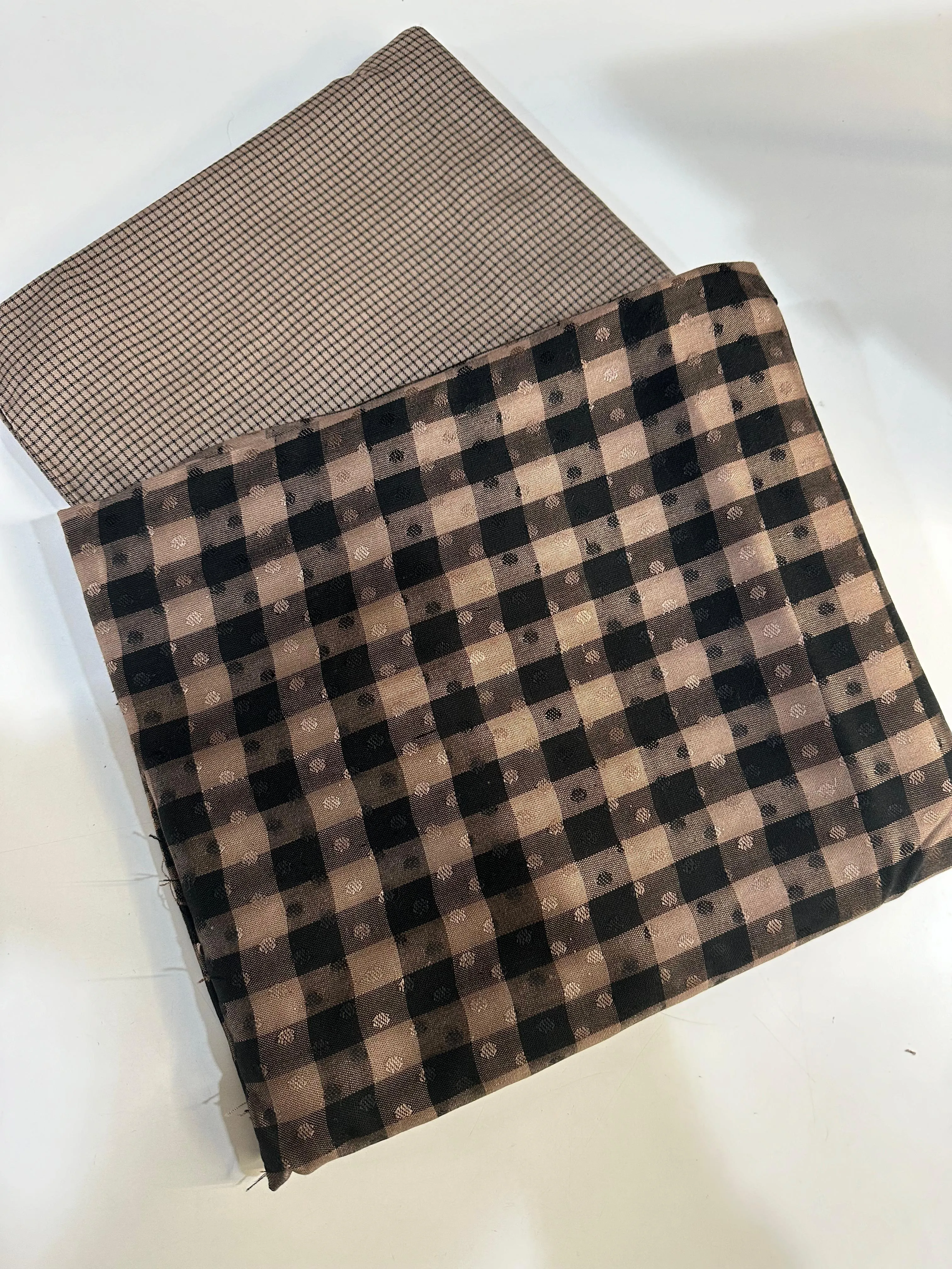 Singhar -Brown- unstitched 2 piece suits by ABC