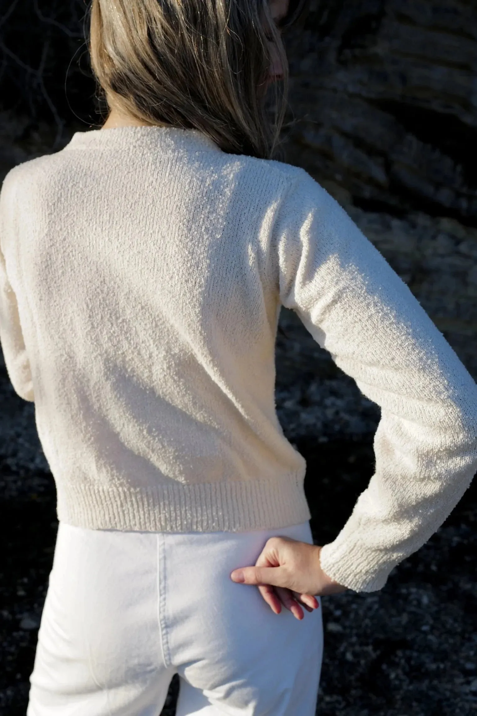 Ski Henley, Cream