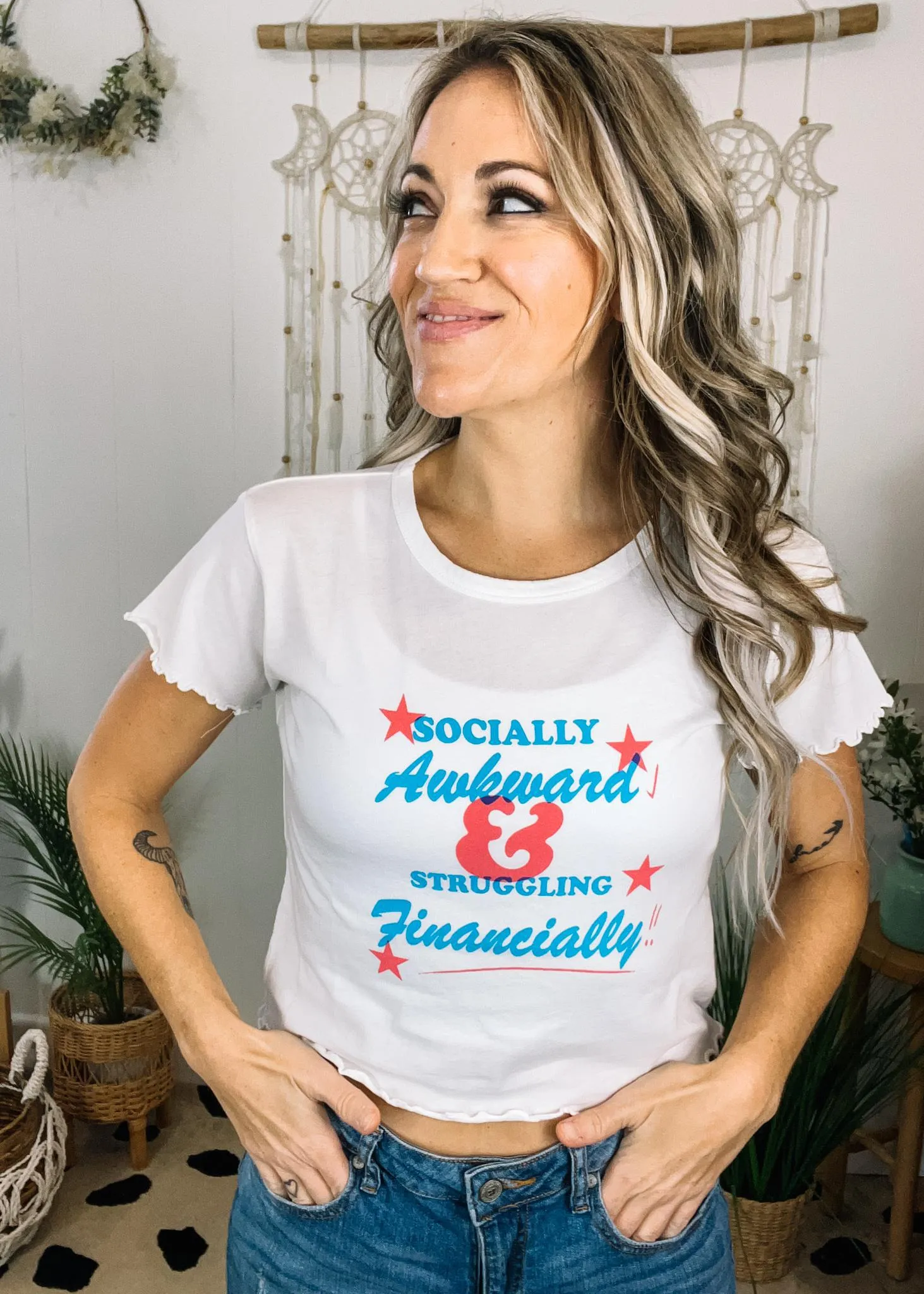Socially Awkward Baby Tee