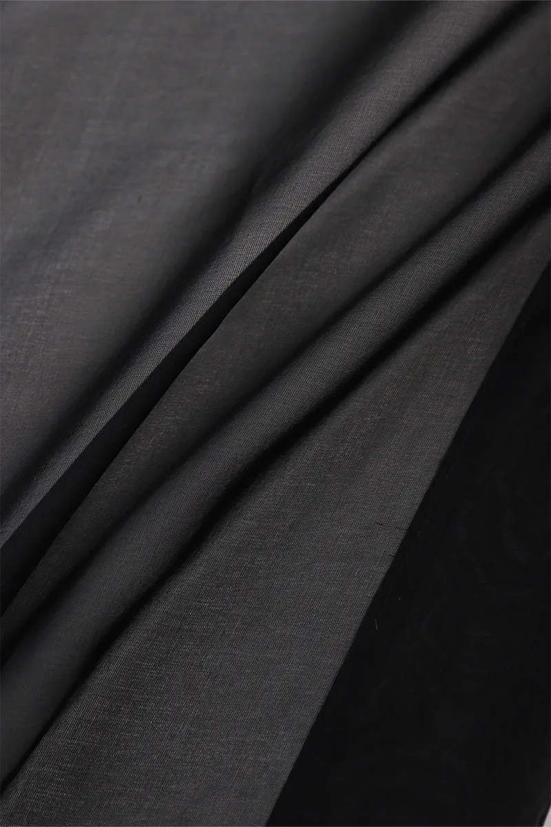 Solid Silk Kimono
