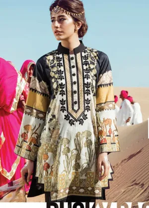 Stylish Pakistani Suit in Black Color #J6107