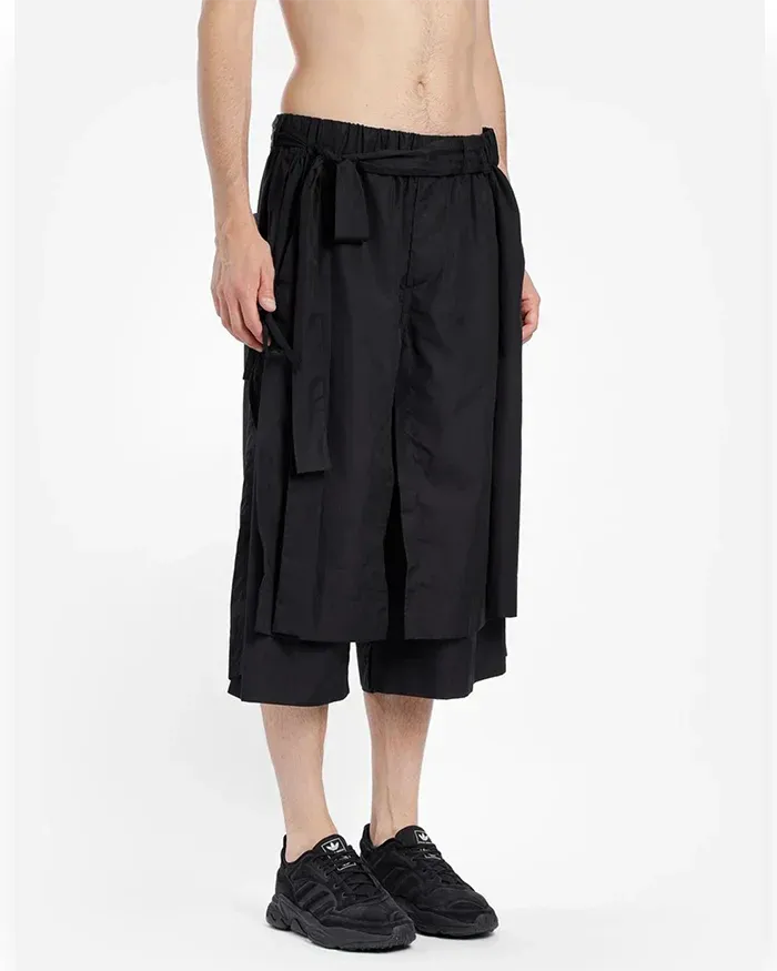 Stylish Short Hakama Pants for Men