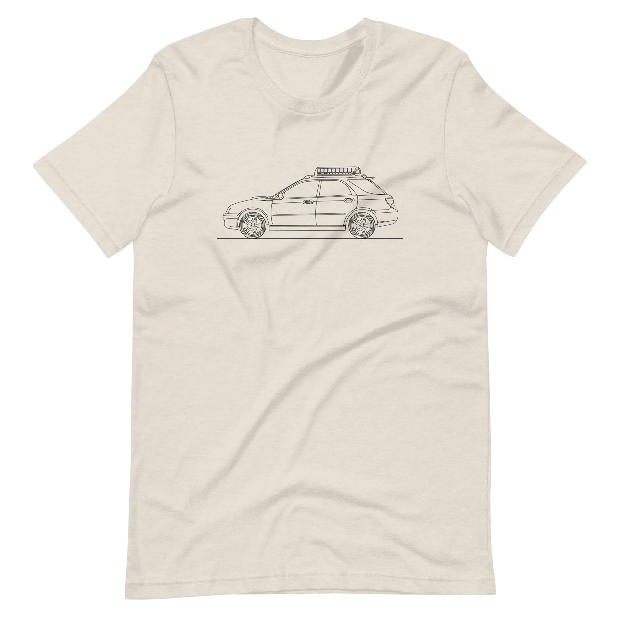 Subaru WRX Blobeye Wagon silhouette T-shirt