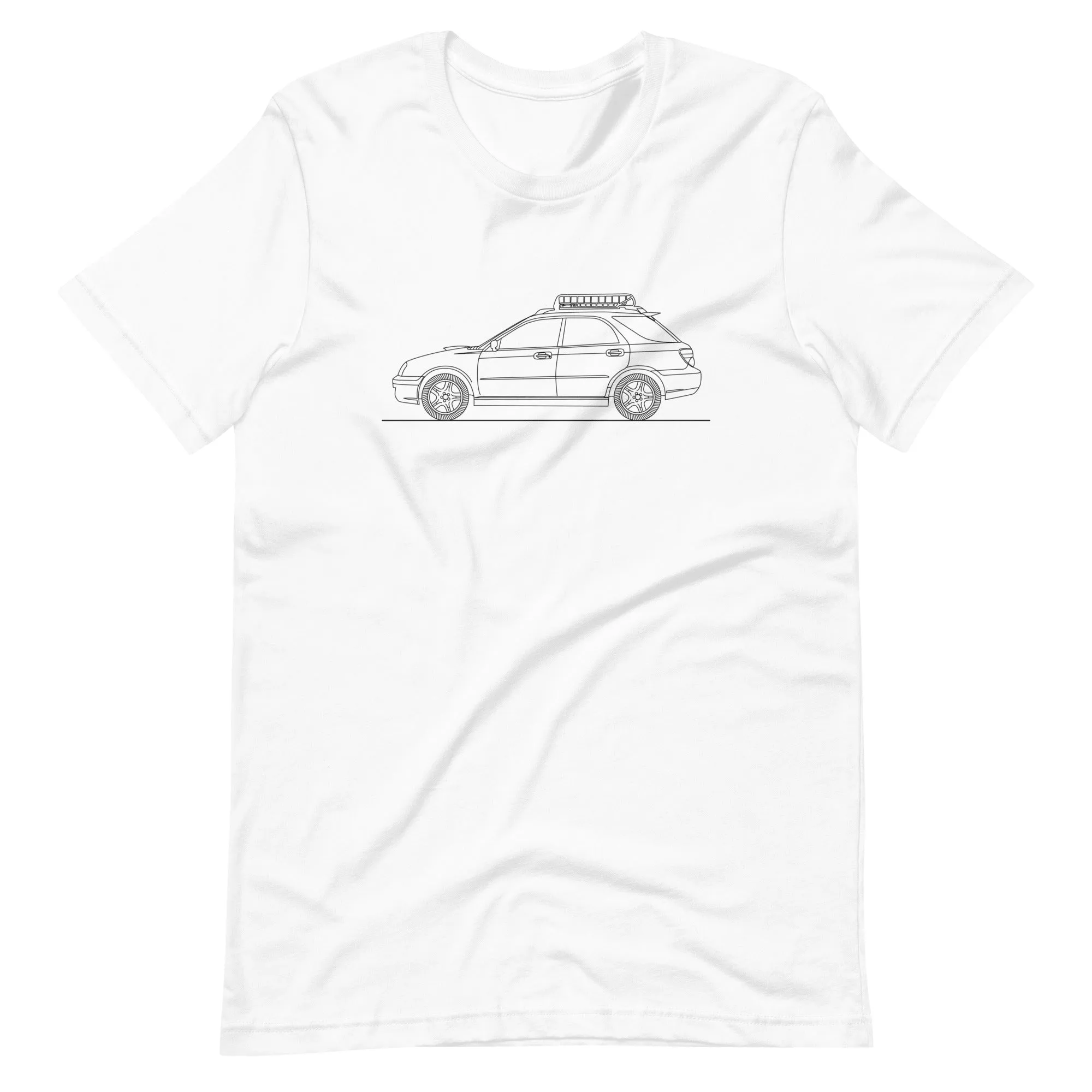 Subaru WRX Blobeye Wagon silhouette T-shirt