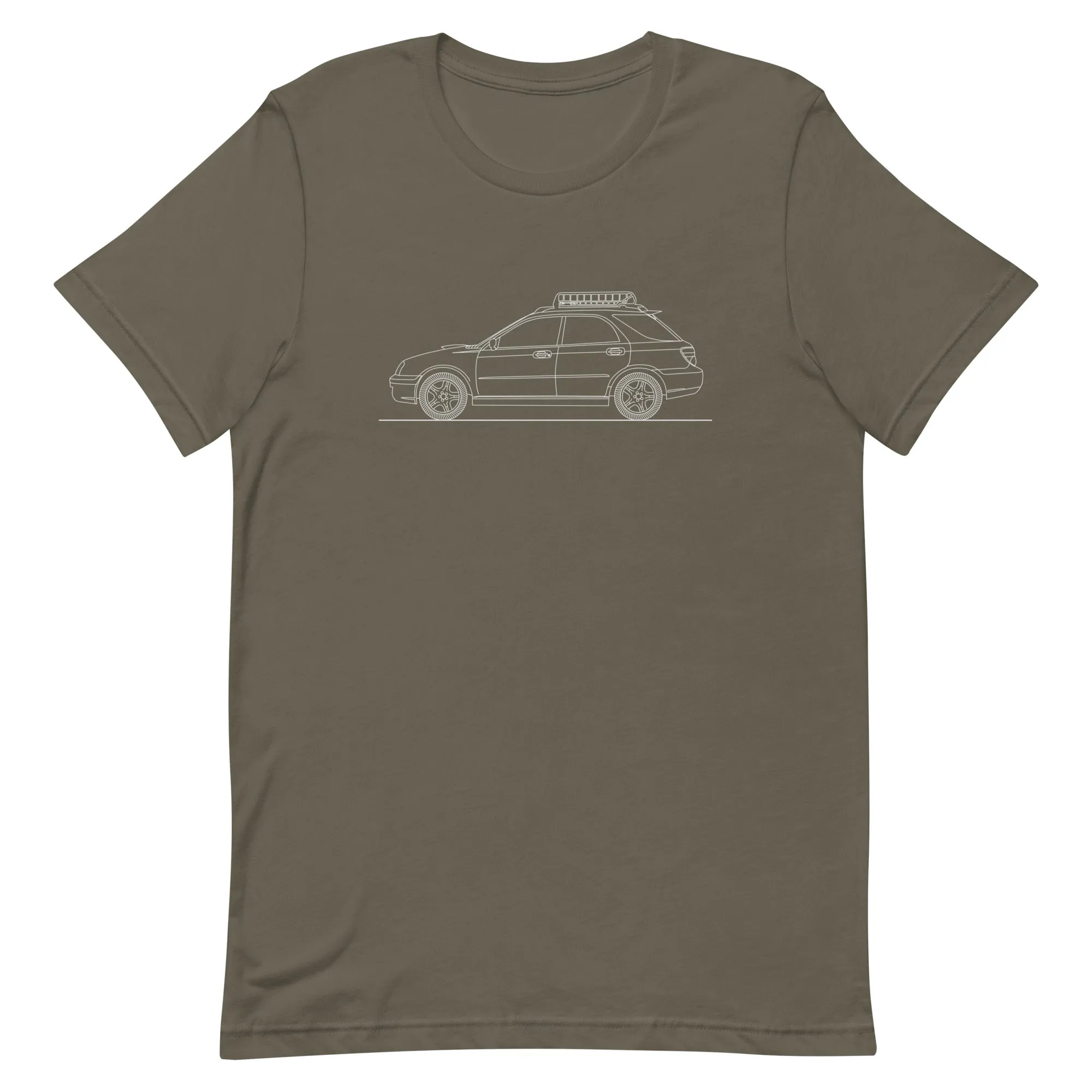 Subaru WRX Blobeye Wagon silhouette T-shirt