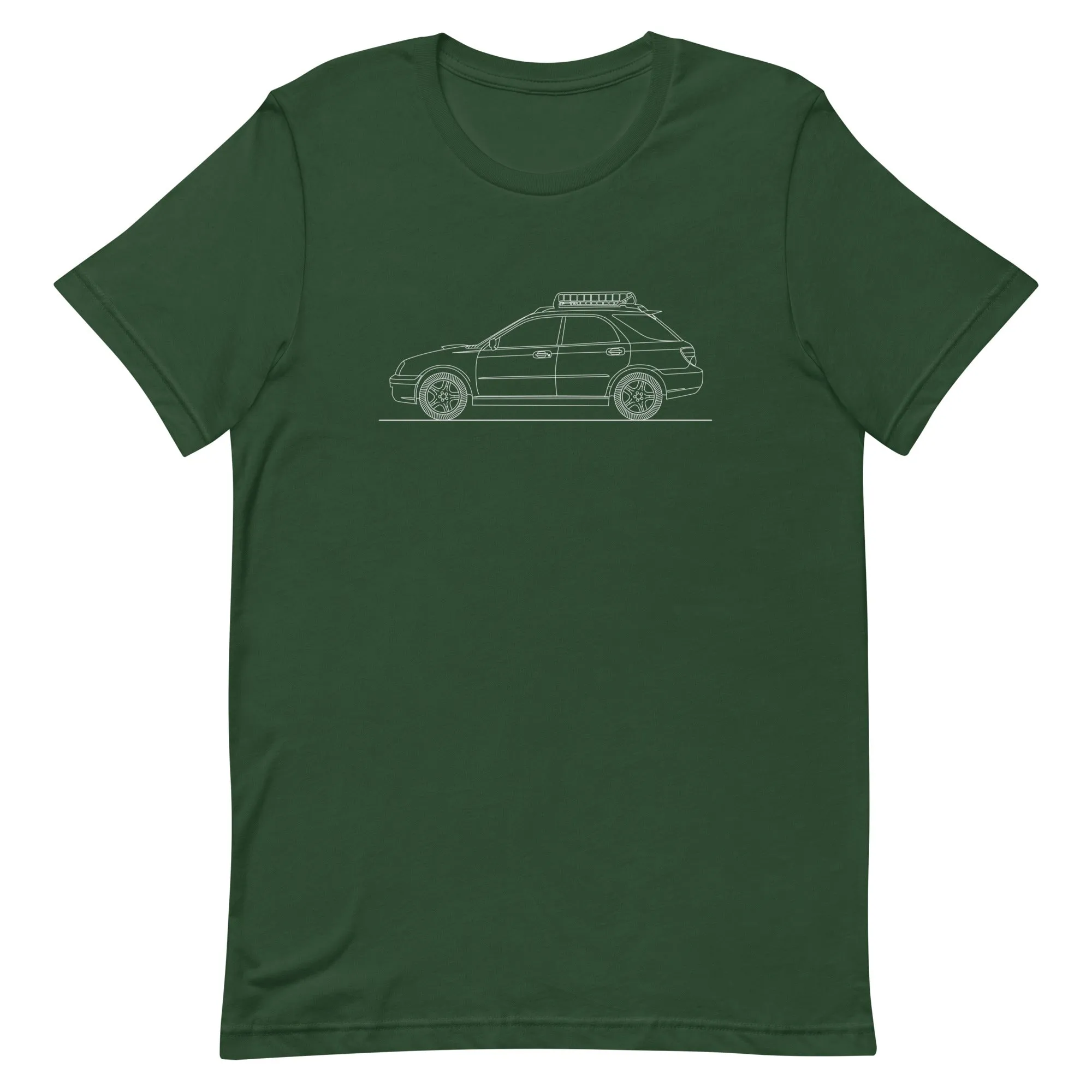 Subaru WRX Blobeye Wagon silhouette T-shirt