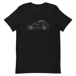 Subaru WRX Blobeye Wagon silhouette T-shirt