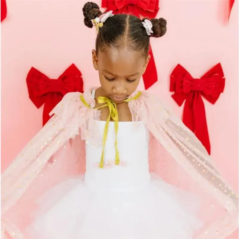 Sweet Wink - Blush Shimmer Star Cape
