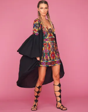 Tete by Odette Embroidered Cape