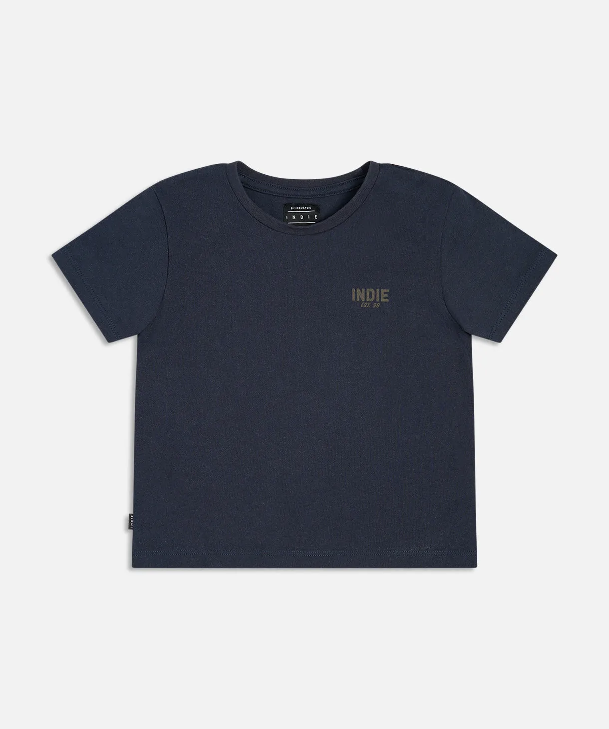 The Camino Tee - Dark Navy/Tan