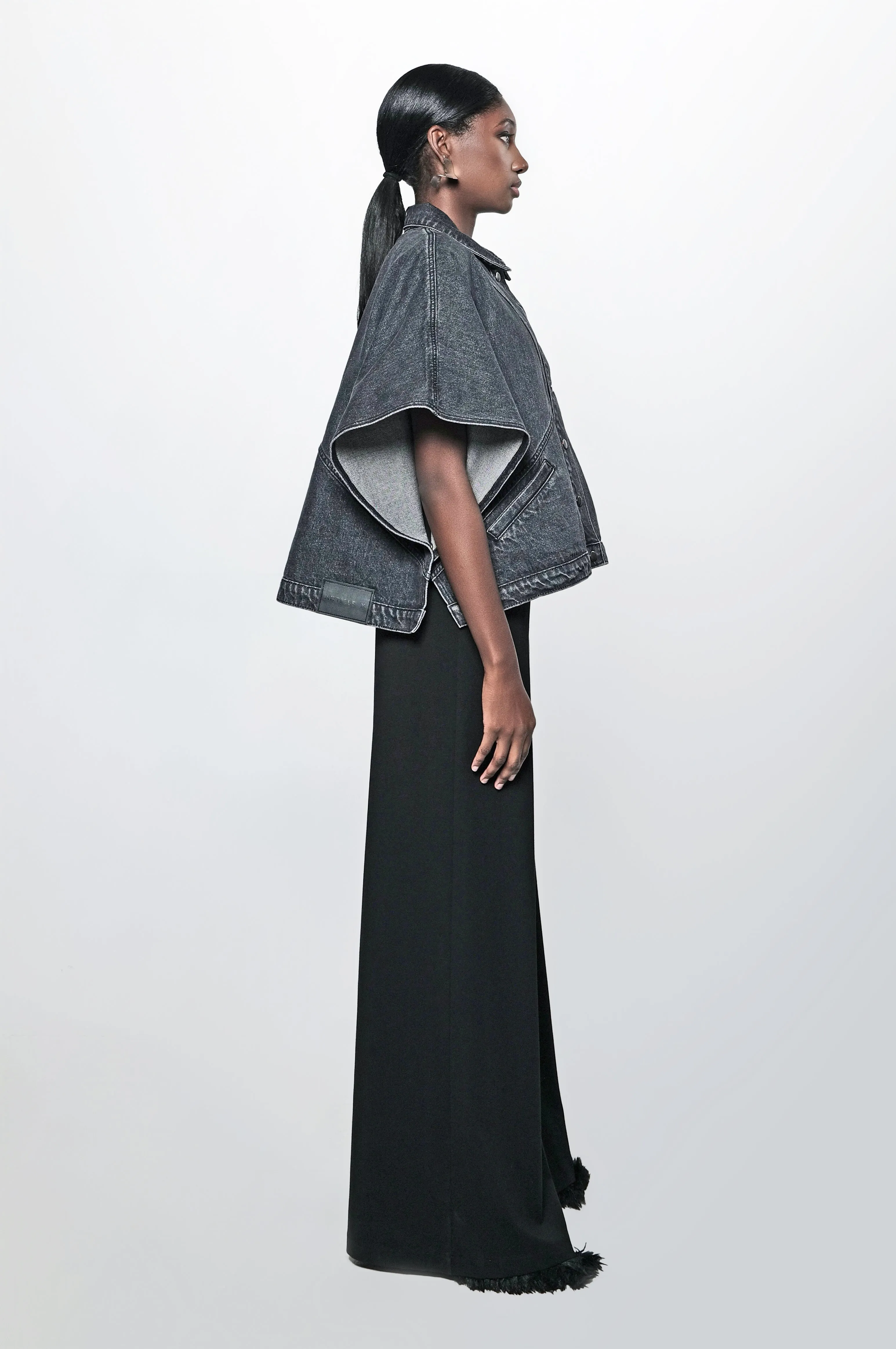 The Denim Cape Jacket - WS