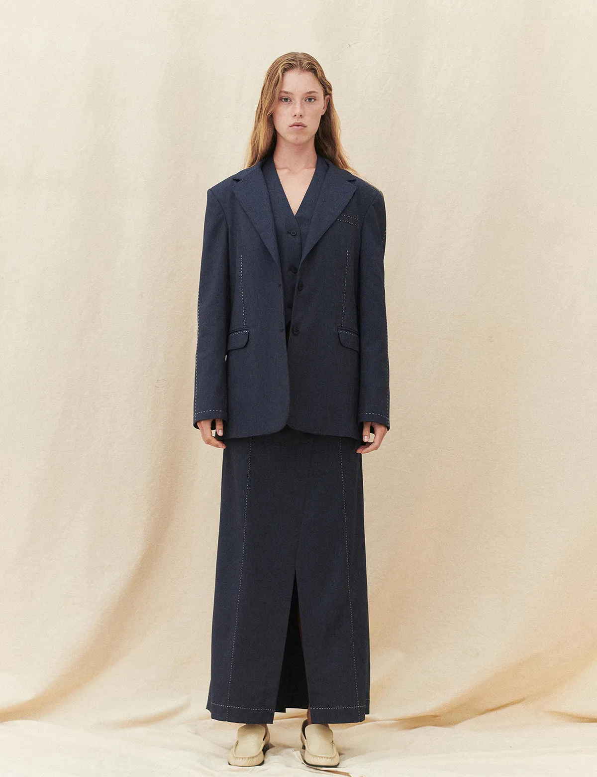 The . Garment - Pluto Stitch Blazer