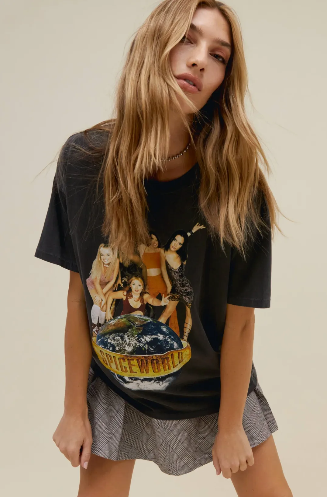 The Spice World Merch Tee by Daydreamer - Black