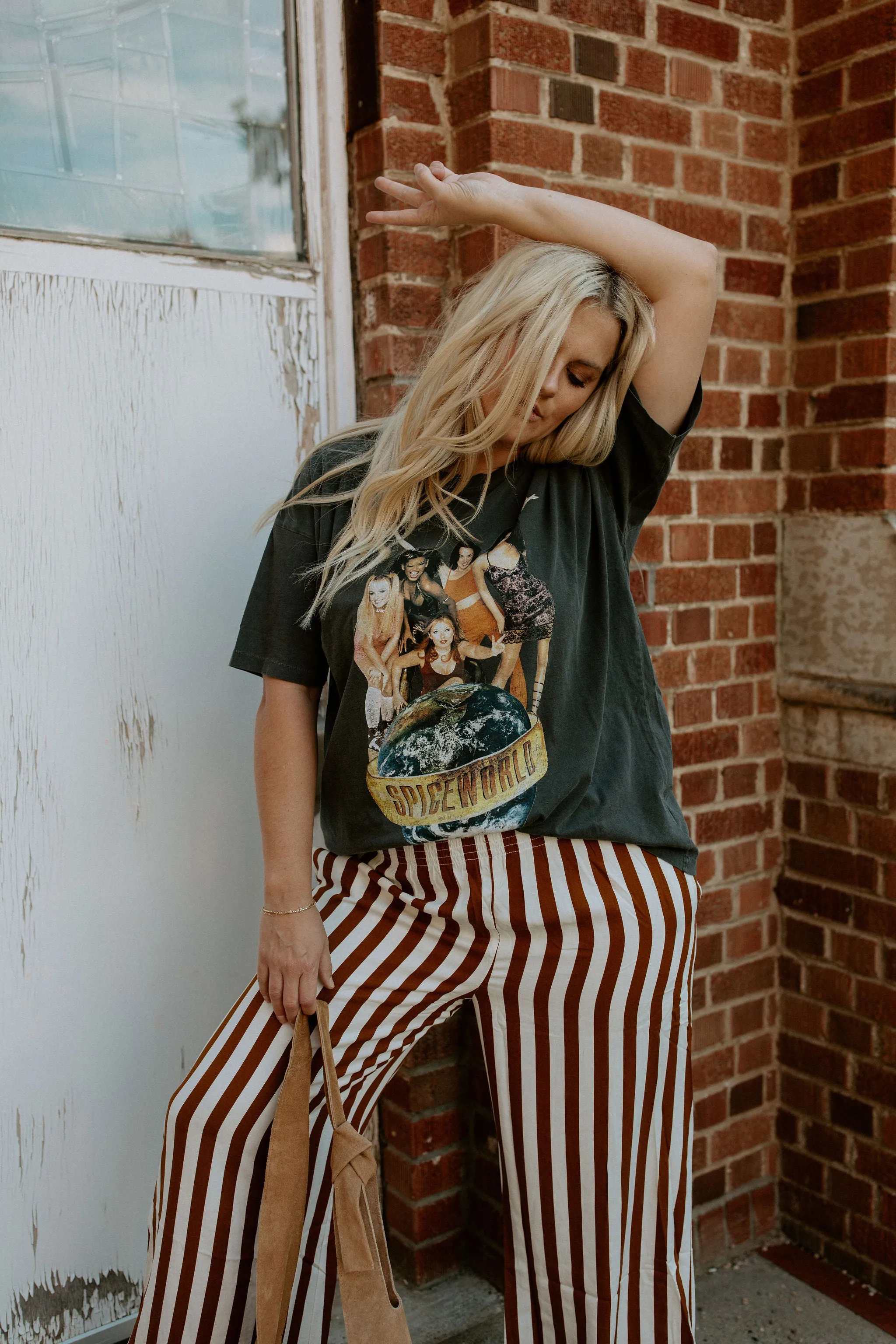 The Spice World Merch Tee by Daydreamer - Black