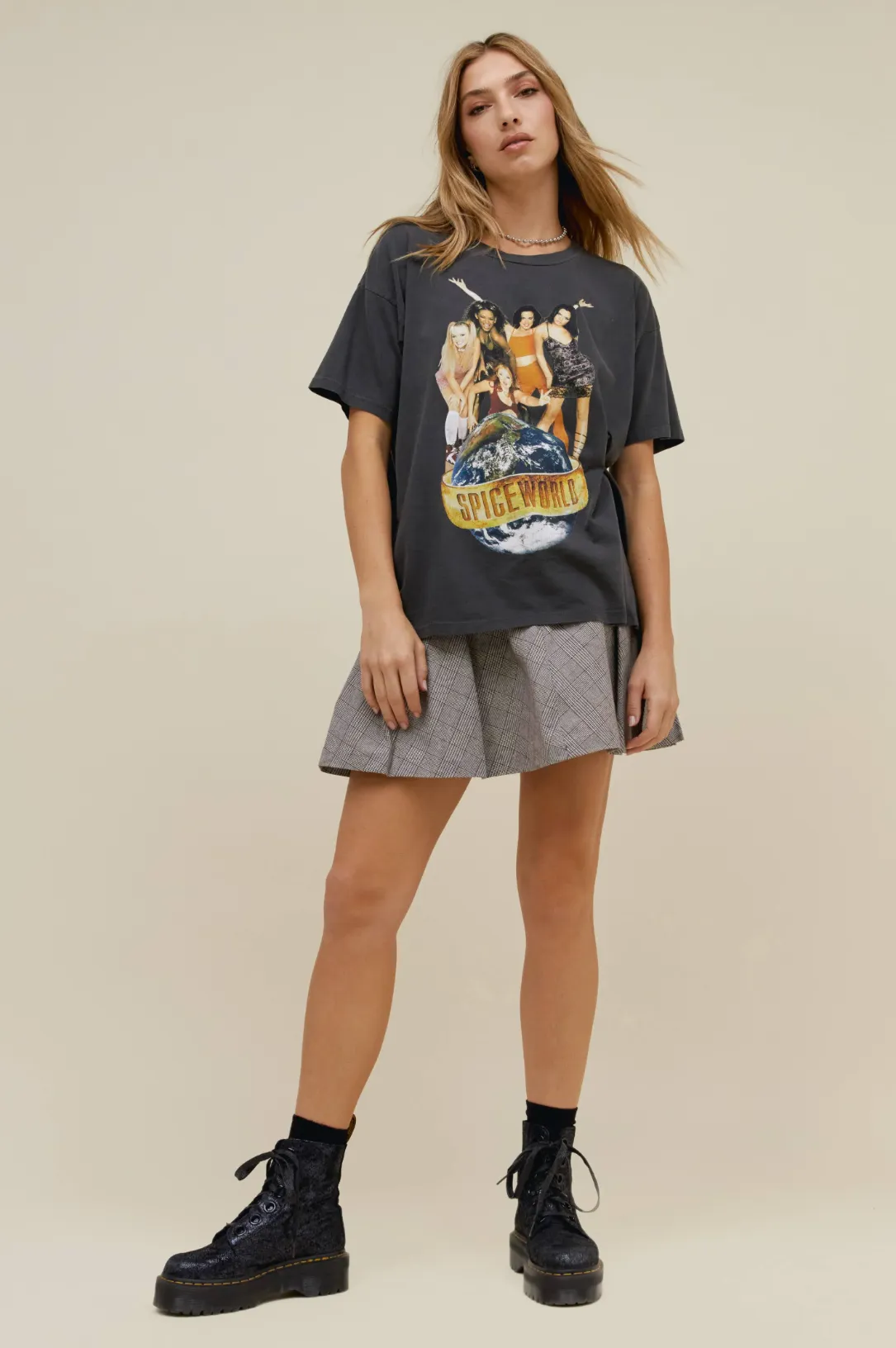 The Spice World Merch Tee by Daydreamer - Black