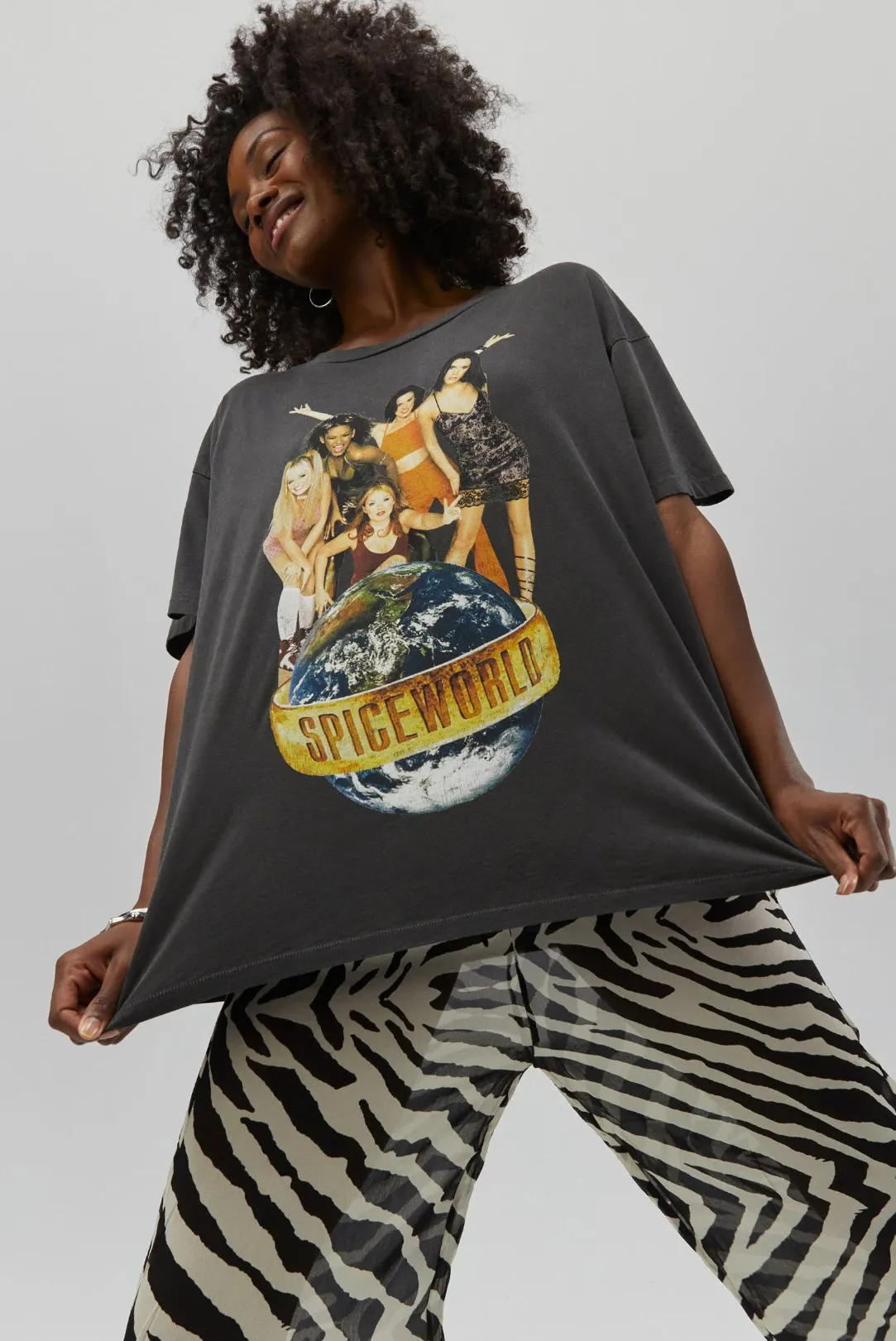 The Spice World Merch Tee by Daydreamer - Black