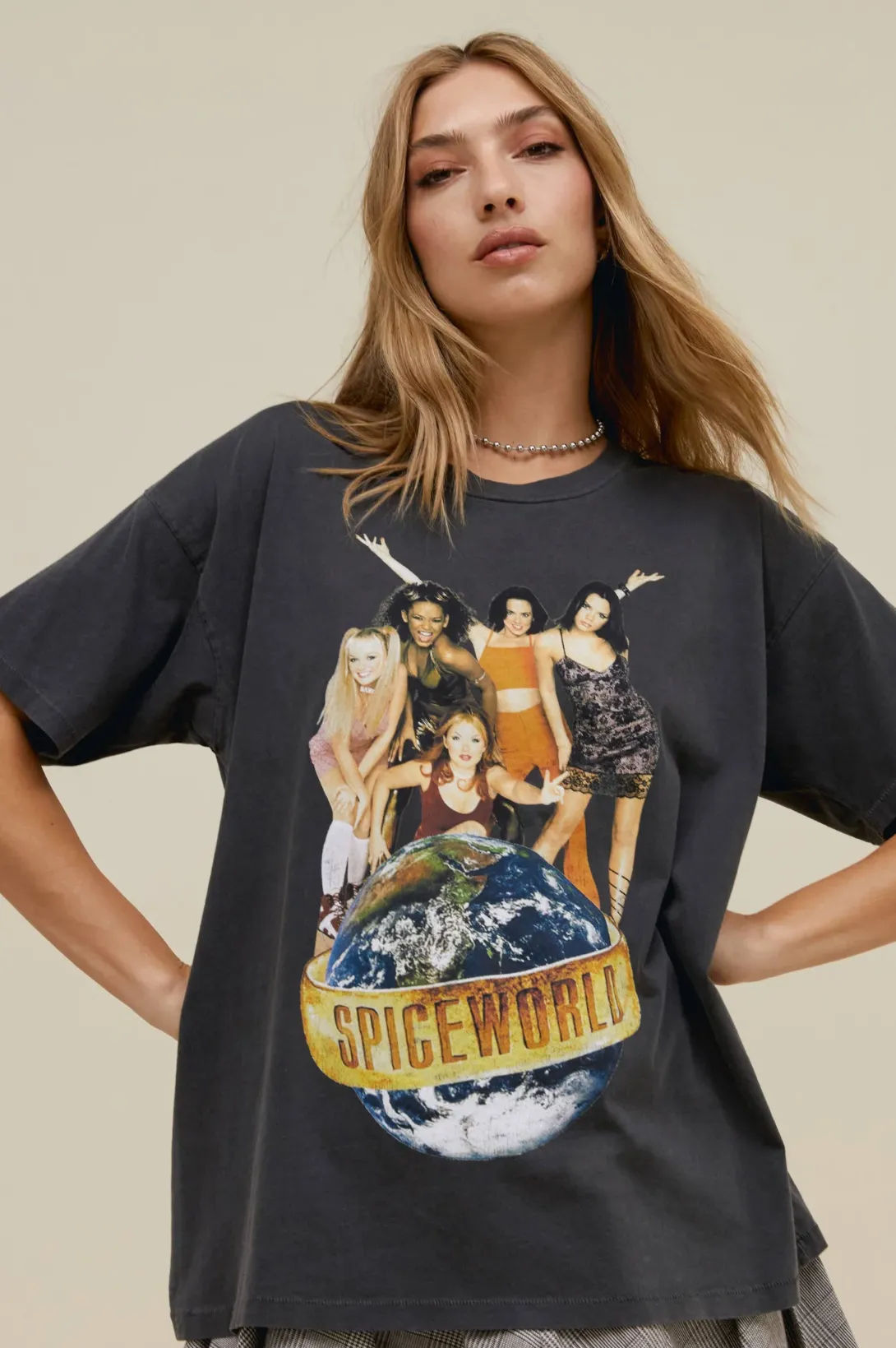 The Spice World Merch Tee by Daydreamer - Black