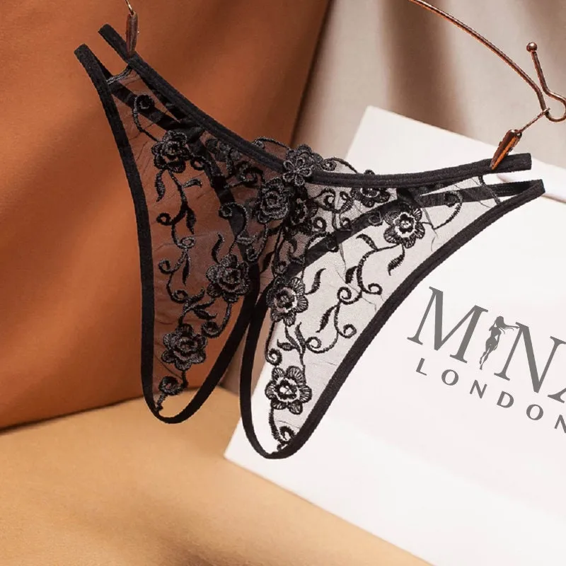 Thong | Panties | G String | G Strings | Crotchless Panties | Sexy Panties | Womens Thongs | See Through Panties | Lace Thong | Sexy Thong