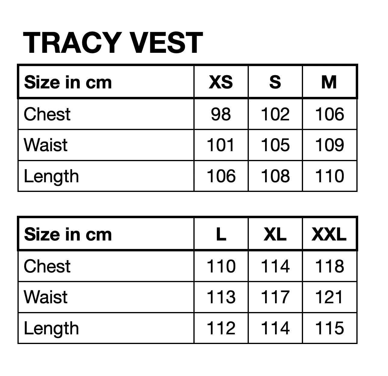 Tracy Vest - Black