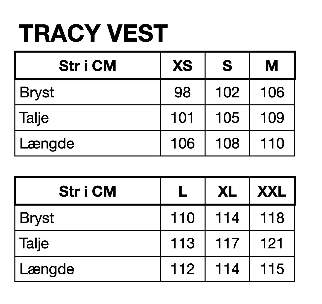 Tracy Vest - Black