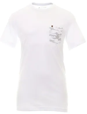 TRAVIS MATHEW THIRTEEN BELOW 2.0 T-SHIRT - WHITE