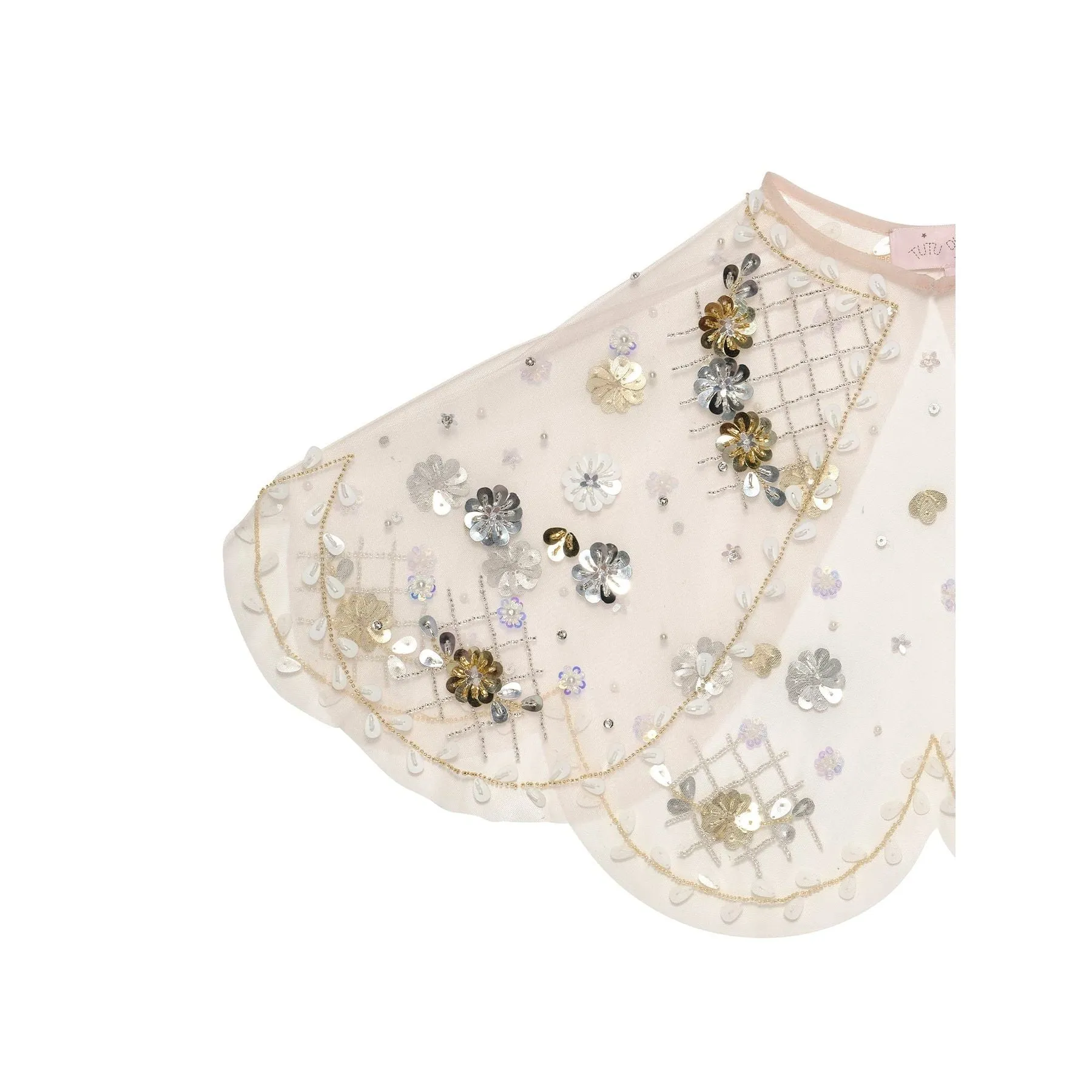 Tutu du Monde Golden Daisies Cape - Pink Cloud - OS
