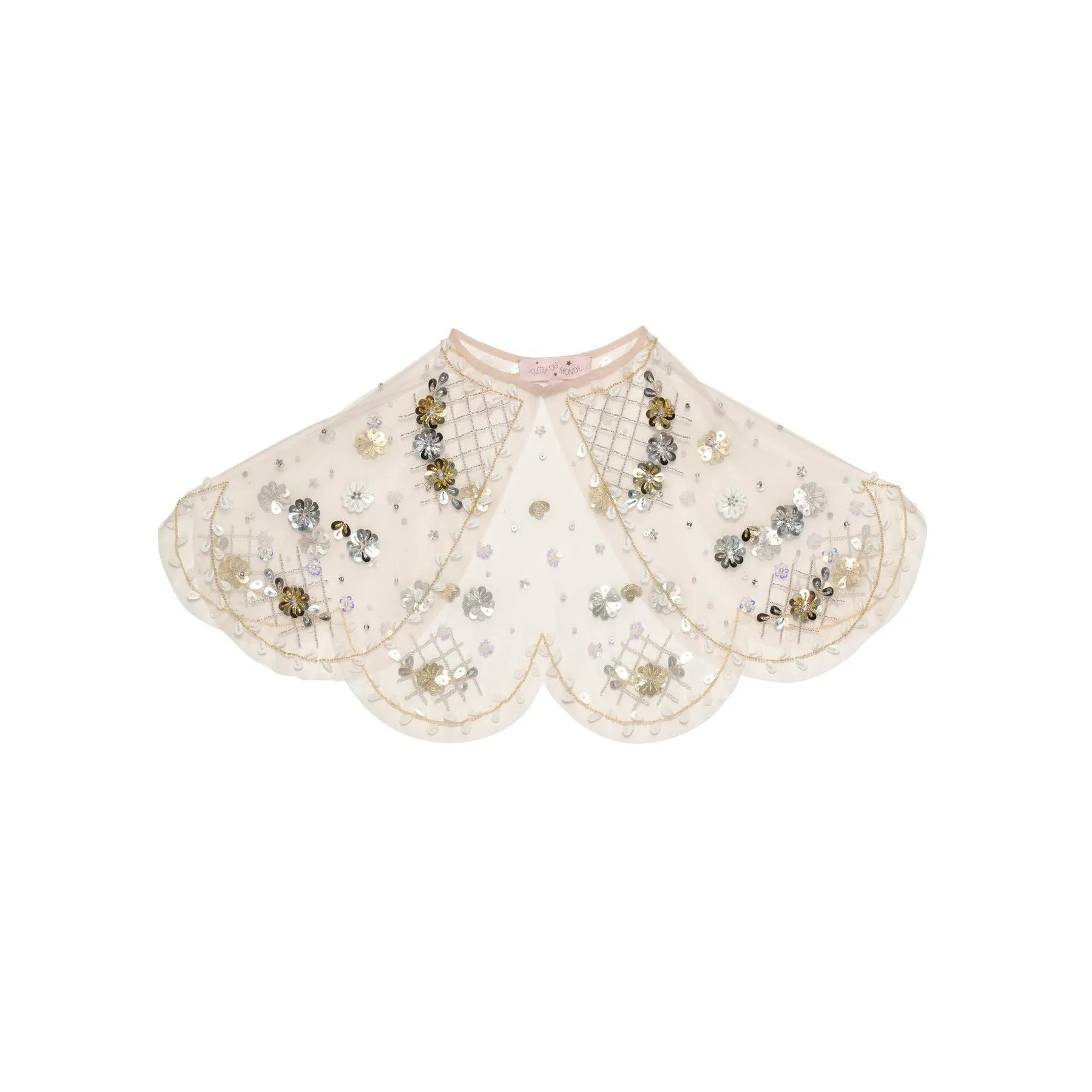 Tutu du Monde Golden Daisies Cape - Pink Cloud - OS