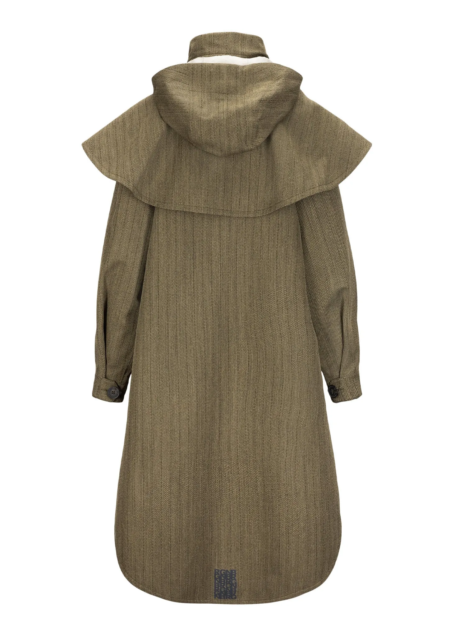 Tyfon Coat - Green Tweed
