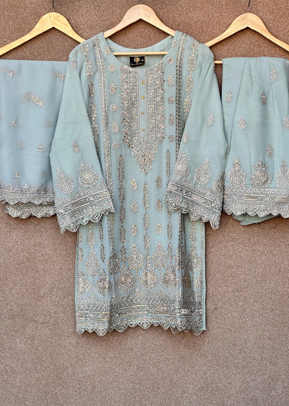 UJK-01 - Mint - Readymade - Florine Chiffon Suit 2025