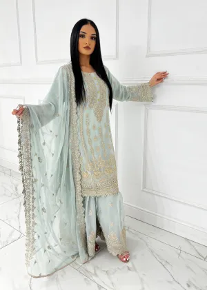 UJK-01 - Mint - Readymade - Florine Chiffon Suit 2025