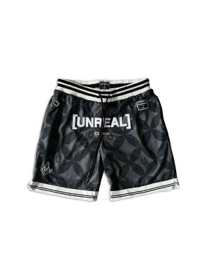 UNREAL Team Shorts Pike Black Grey
