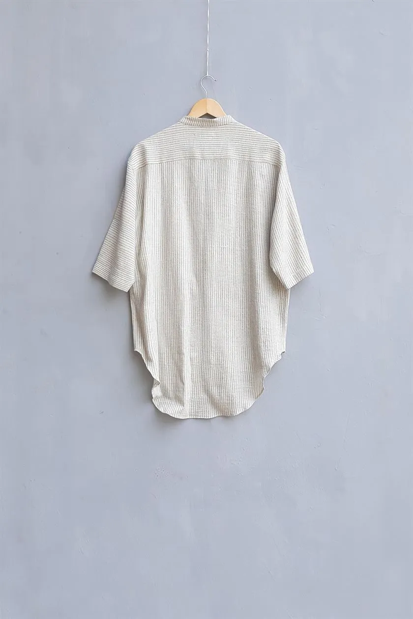Urvashi Kaur   I   Serangoon SHIRT MEGA handloom cotton Shell TESSELLATE- 90