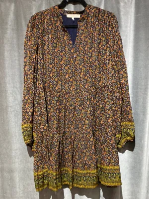 Vanessa Bruno Long Sleeve Flowy Floral Print Dress