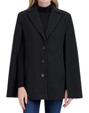 Vegan Cashmere Cape Jacket