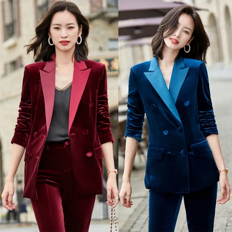 Velvet  blazer