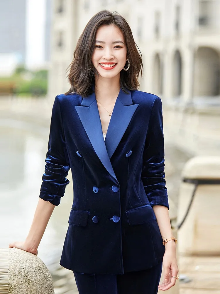 Velvet  blazer