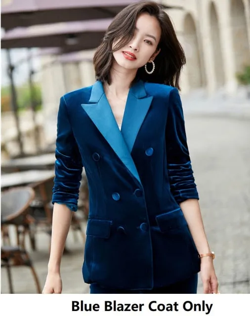 Velvet  blazer