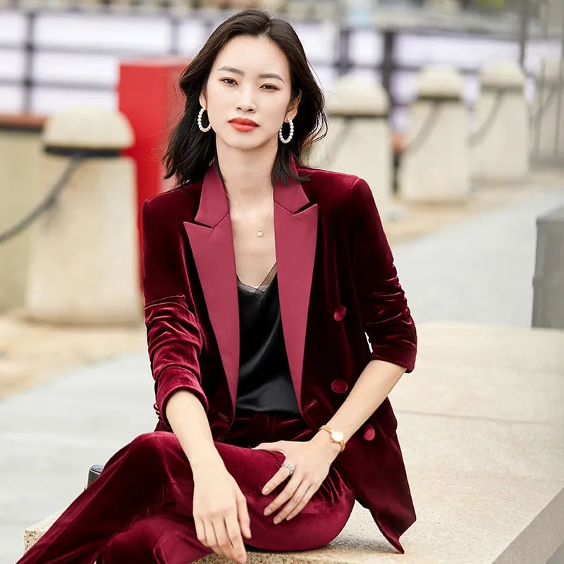 Velvet  blazer