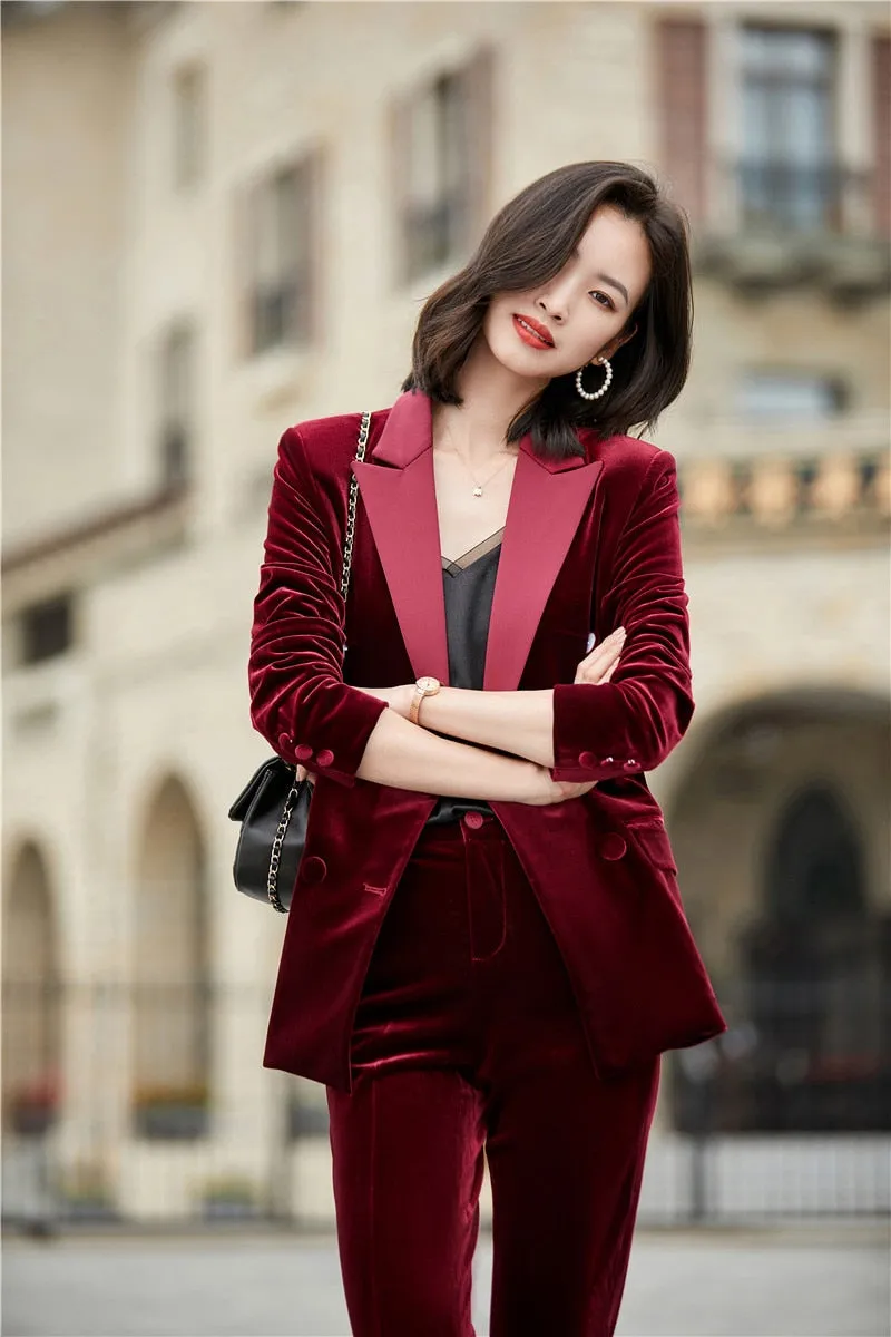 Velvet  blazer