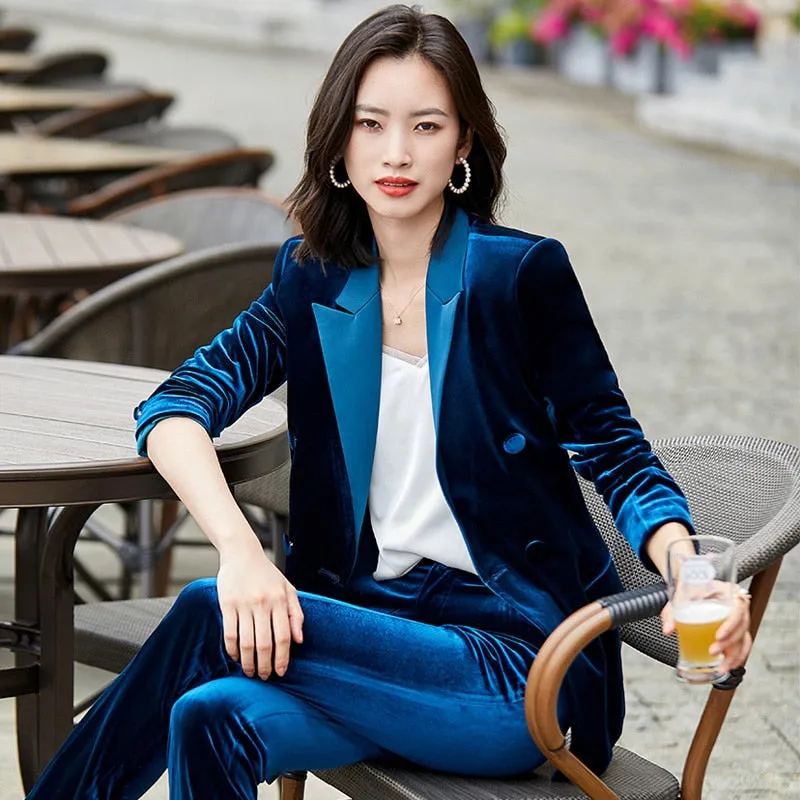 Velvet  blazer