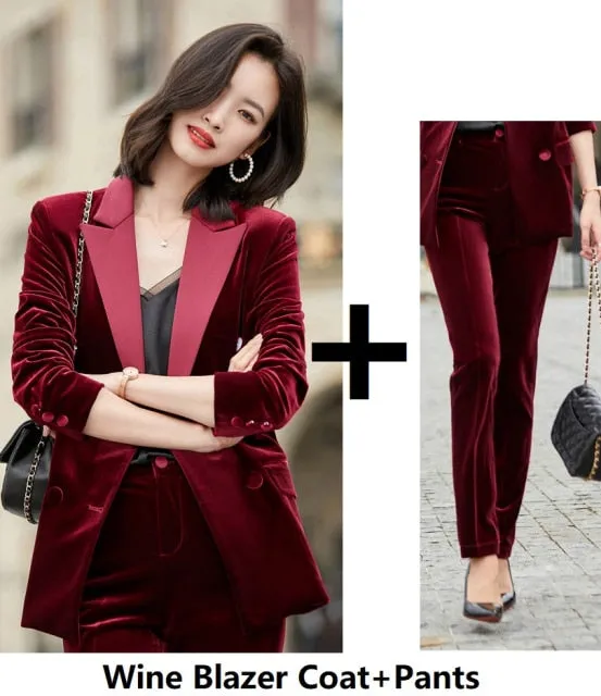 Velvet  blazer