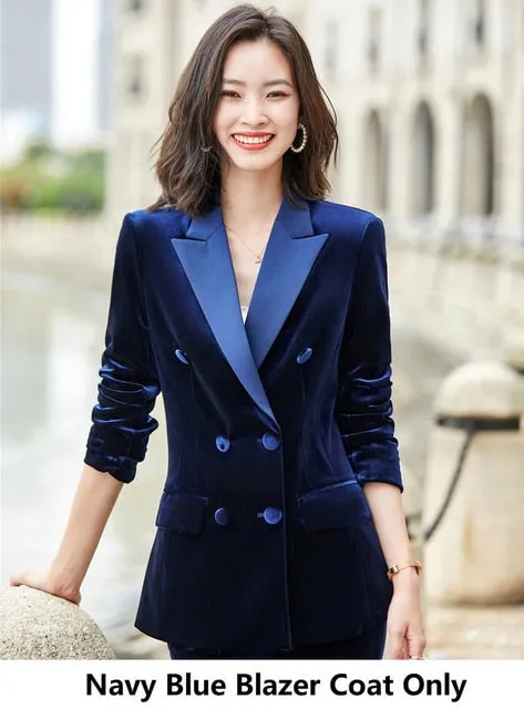 Velvet  blazer
