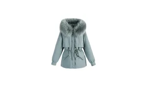 Velvet thickening Korean coat
